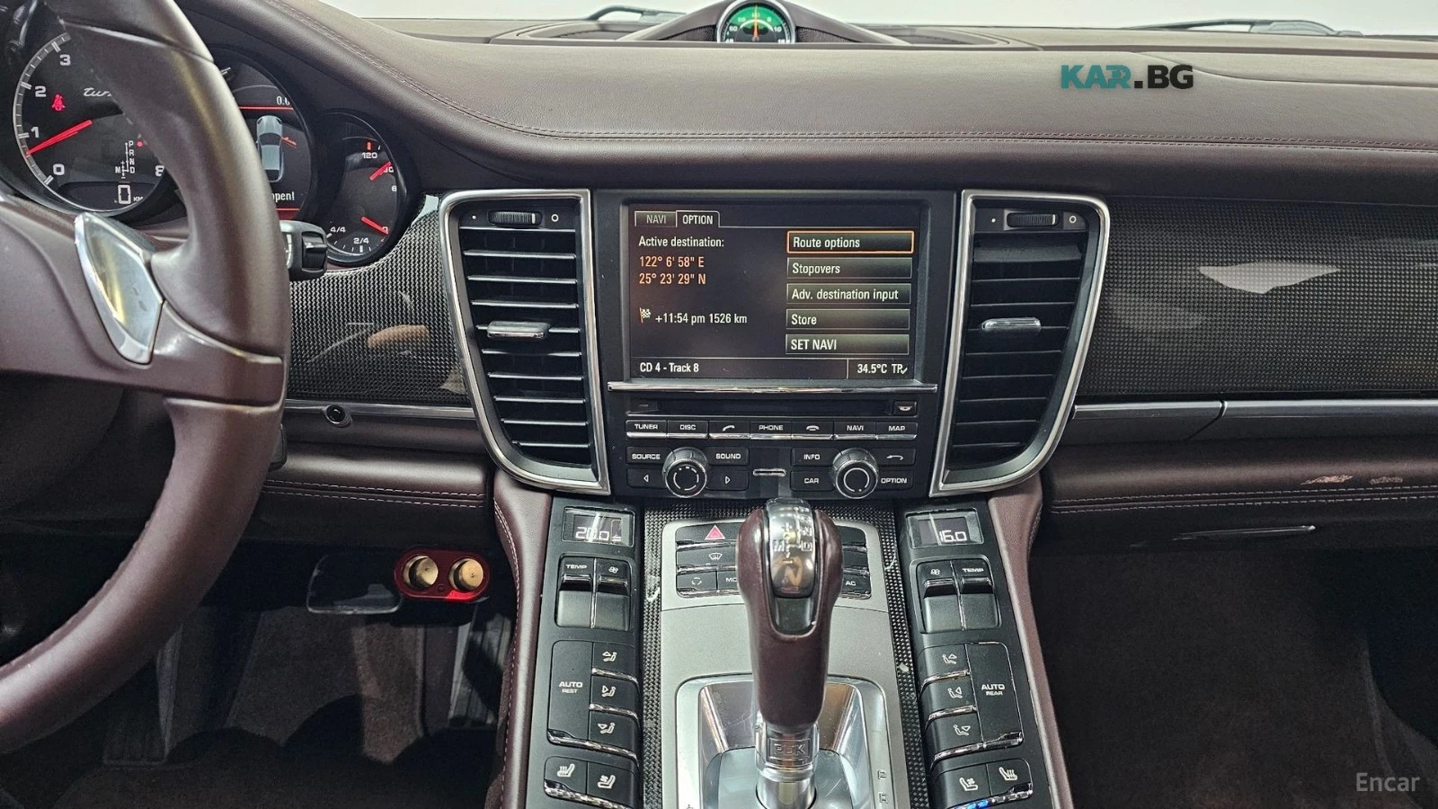 Porsche Panamera 4.8 TURBO* КОЖА* ПОДГРЕВ* ОБДУХВ* ПАНО* , снимка 11 - Автомобили и джипове - 55929907
