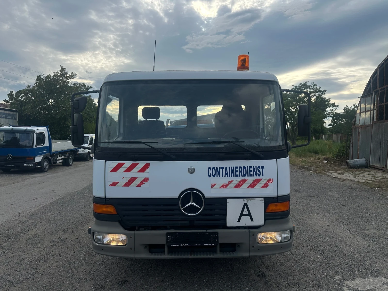 Mercedes-Benz Atego 818* Контейнеровоз* Топ състояние, снимка 2 - Камиони - 55224412