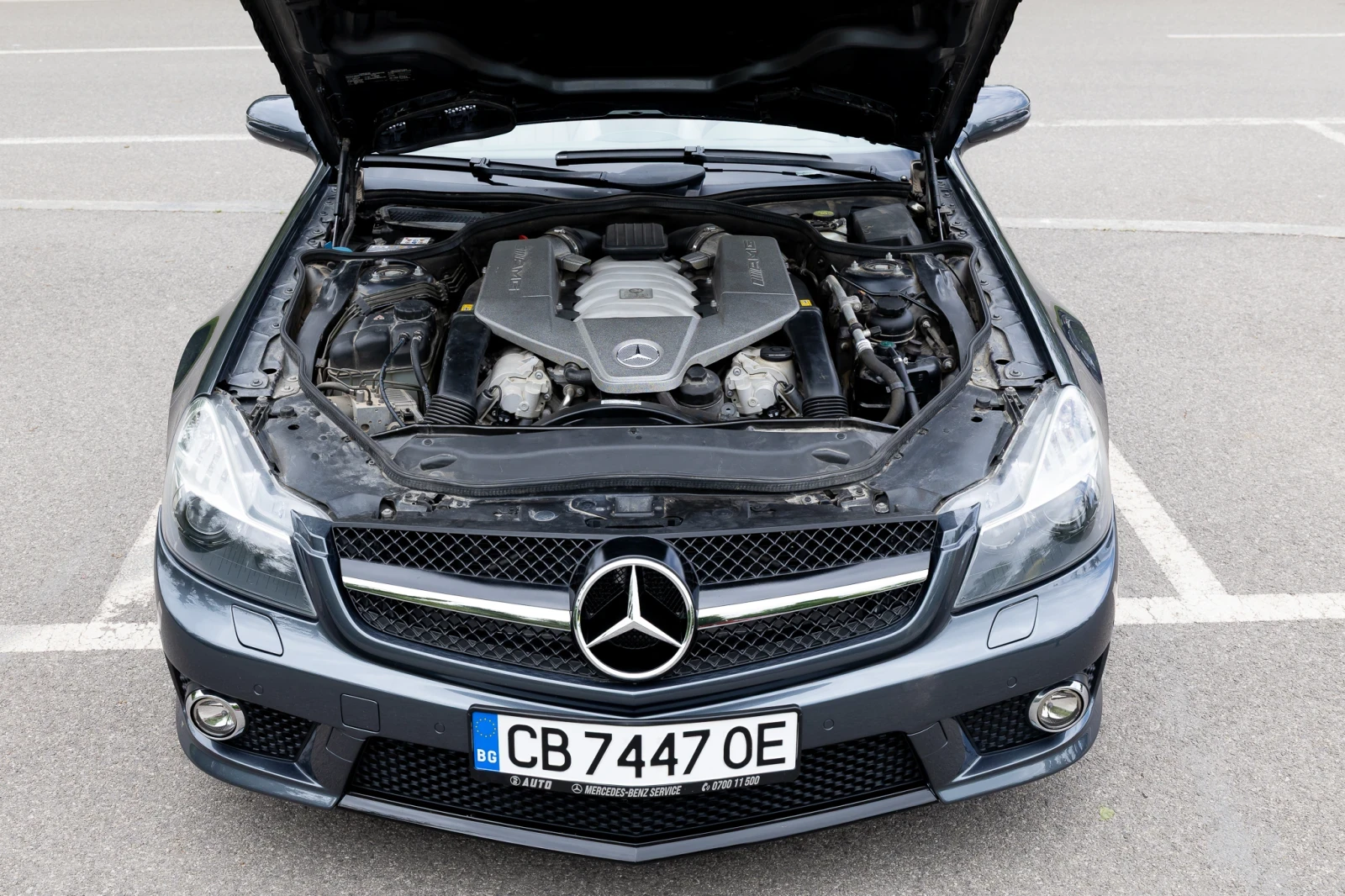 Mercedes-Benz SL 63 AMG, снимка 16 - Автомобили и джипове - 54557016