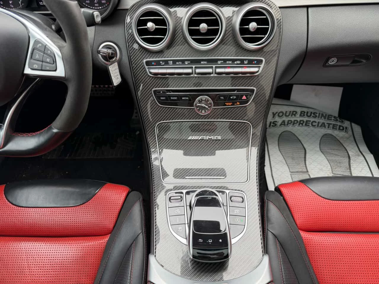 Mercedes-Benz C 63 AMG S * BURMASTER* ACTIVE EXHAUST* CARBON* , снимка 13 - Автомобили и джипове - 54663864