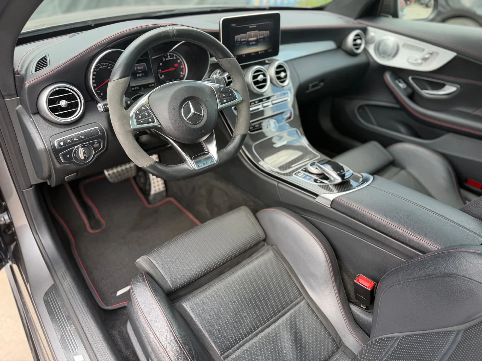 Mercedes-Benz C 43 AMG 4MATIC* 9GTRONIC* SPORTSITZE* BURMESTER* , снимка 8 - Автомобили и джипове - 54721485