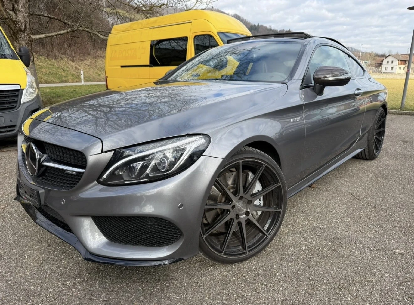 Mercedes-Benz C 43 AMG 4MATIC* 9GTRONIC* SPORTSITZE* BURMESTER* , снимка 3 - Автомобили и джипове - 54721485