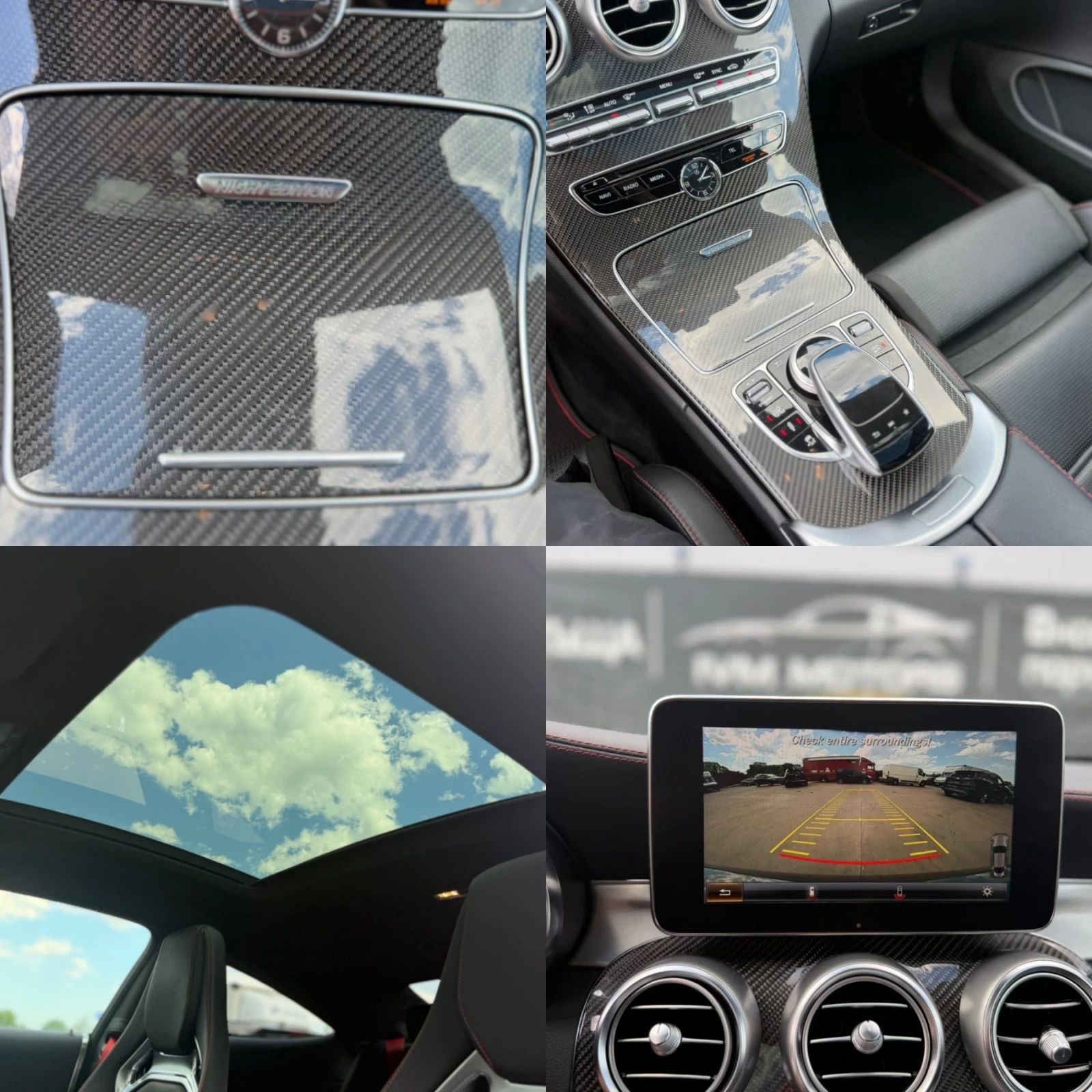 Mercedes-Benz C 43 AMG 4MATIC* 9GTRONIC* SPORTSITZE* BURMESTER* , снимка 15 - Автомобили и джипове - 54721485