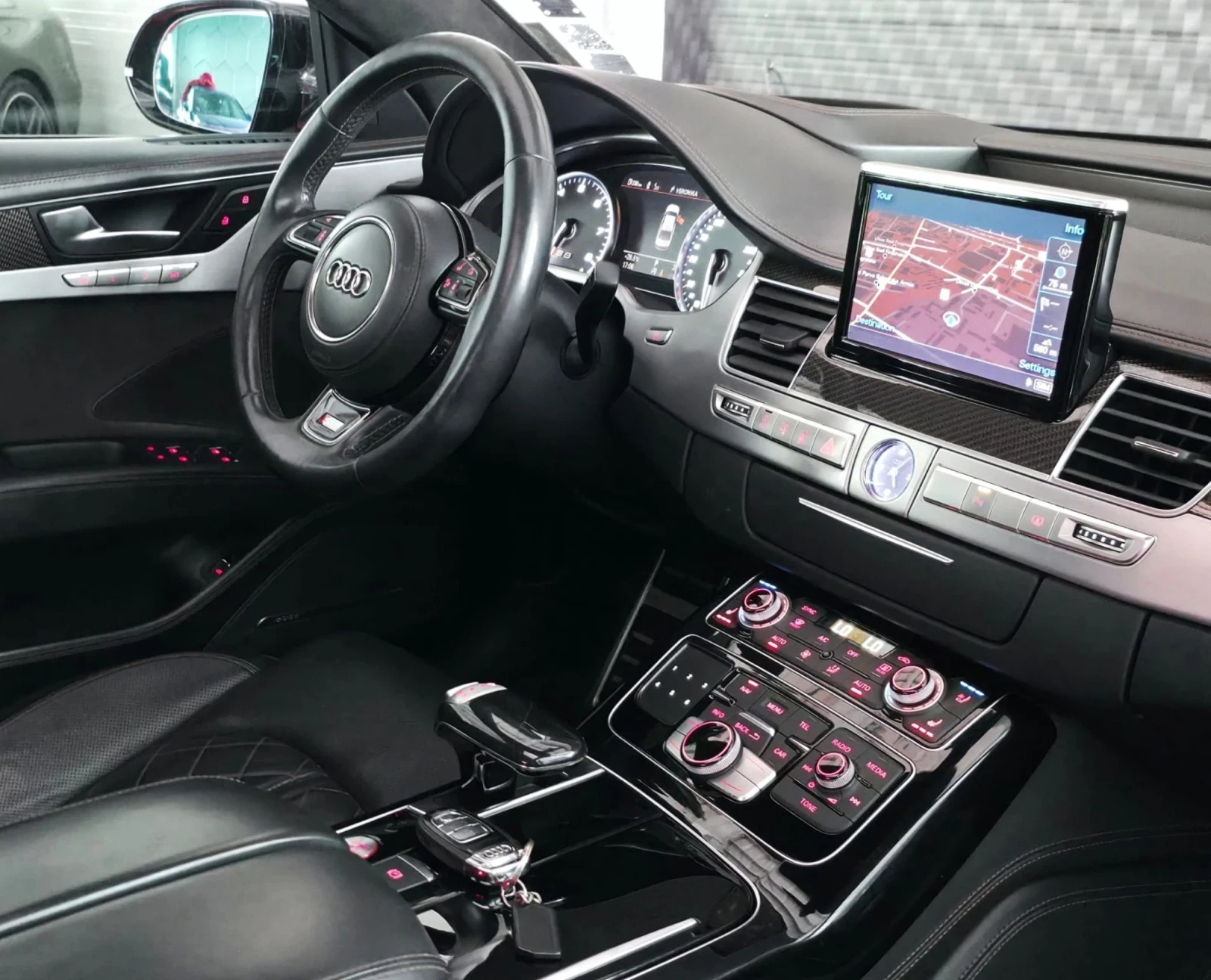 Audi S8 Audi S8 Plus Exclusive   TOP оборудване | Ceramix , снимка 8 - Автомобили и джипове - 54795814