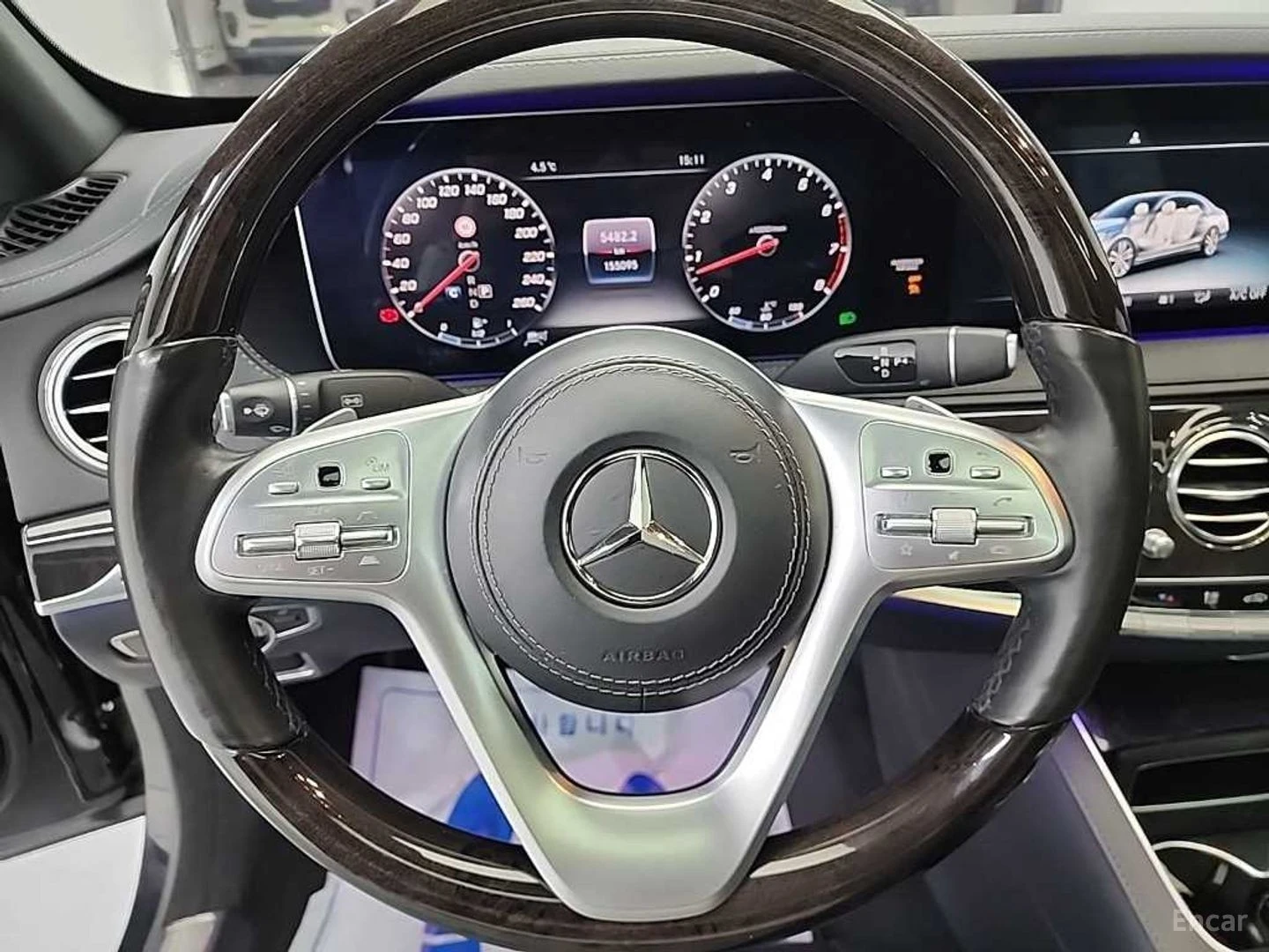 Mercedes-Benz S 350 LONG* 360* HUD* КОЖА* ОБДУХВ* НАВИ* ПАНО, снимка 8 - Автомобили и джипове - 55578320
