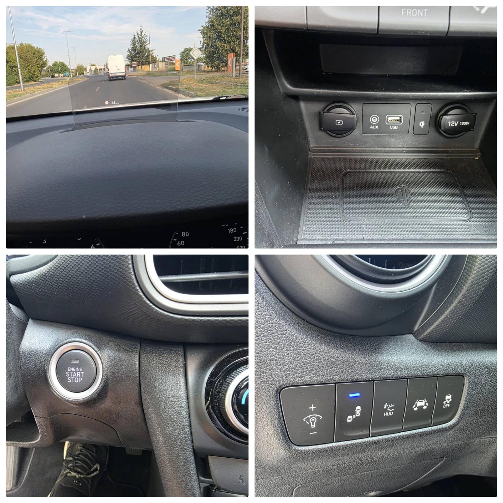 Hyundai Kona 1.6T-GDI* 4×4* SWISS EDITION* FULL* , снимка 13 - Автомобили и джипове - 56040250