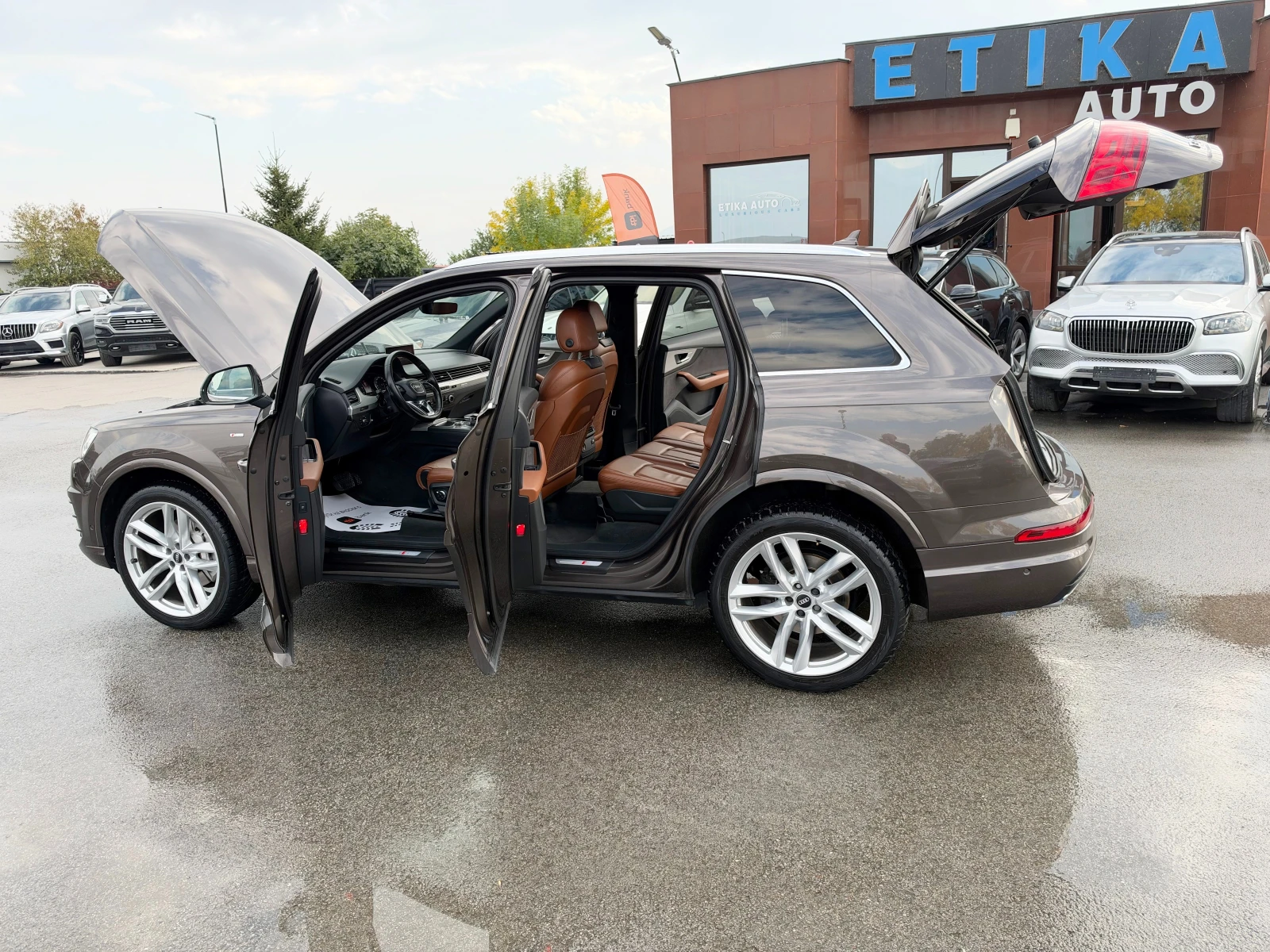Audi Q7 Sline-4x4-Sport Paket-360Kameri-Led-Bixenon-!!!, снимка 14 - Автомобили и джипове - 56630835