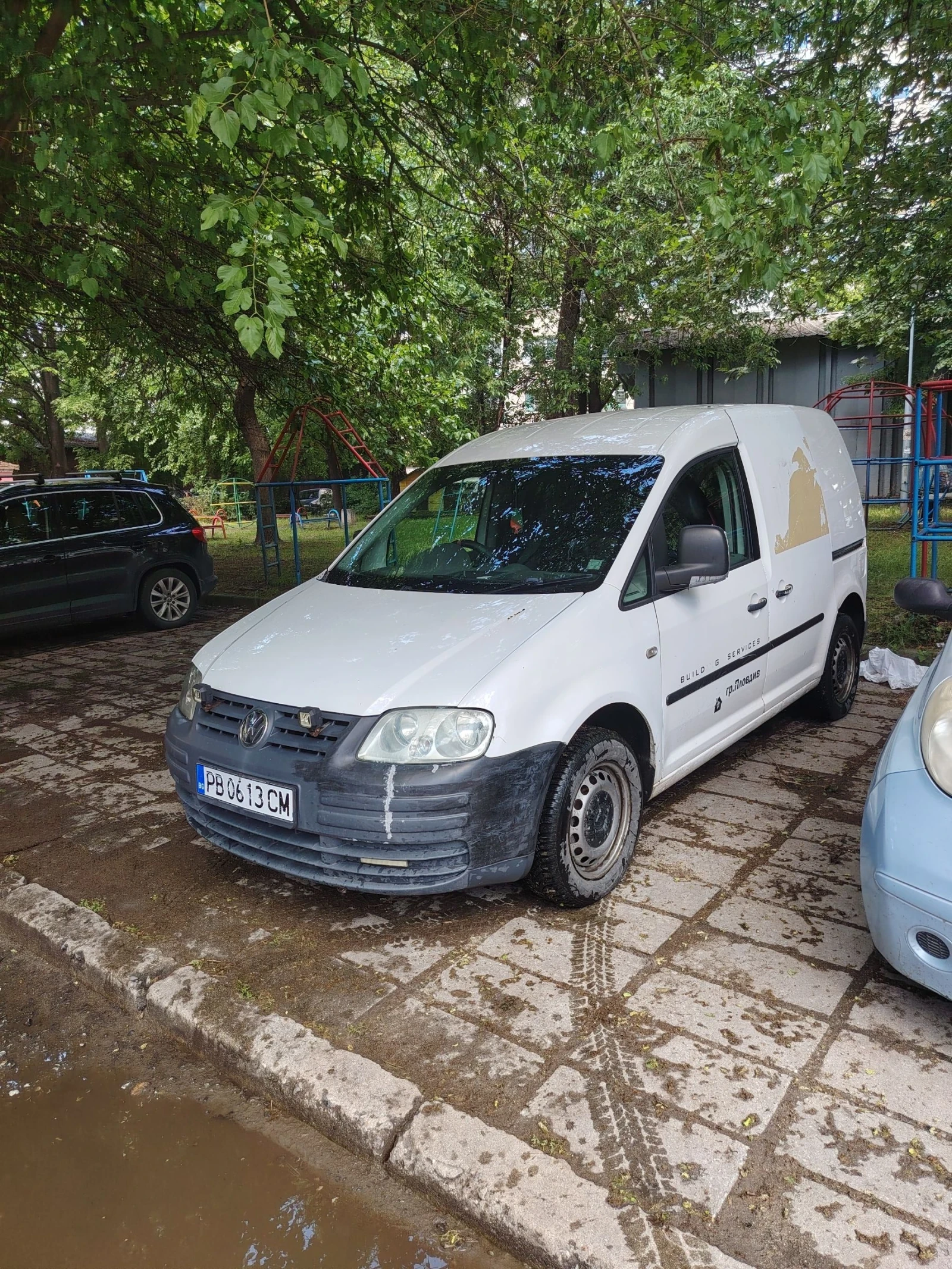 VW Caddy Десен волан, снимка 2 - Бусове и автобуси - 54720268
