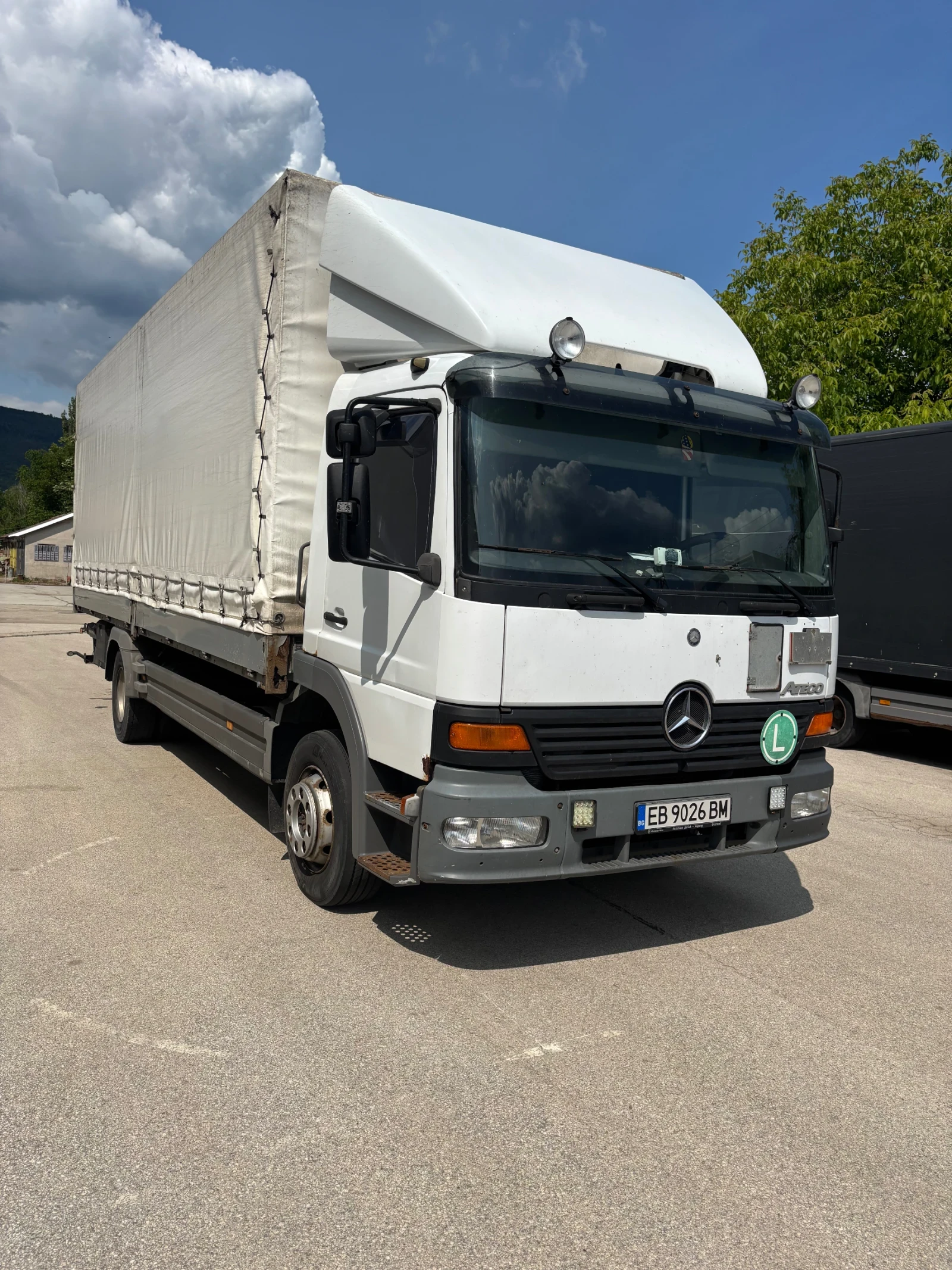Mercedes-Benz Atego 1218 с падащ борд - изображение 2