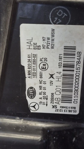 Оригинален  десен фар Hella  за  Mercedes  Sprinter  2013-2018г, снимка 5 - Части - 52629938