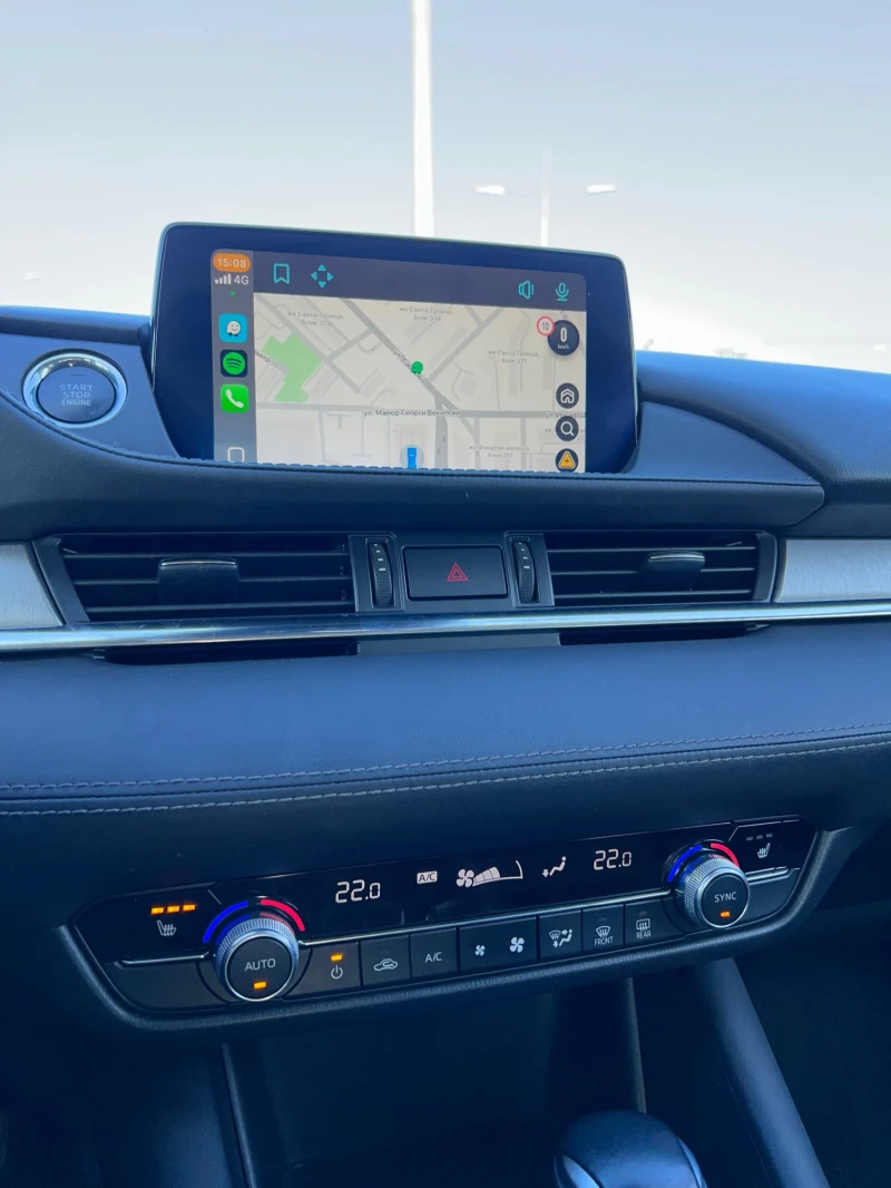 Mazda 6 2.5 Turbo, снимка 8 - Автомобили и джипове - 53256075