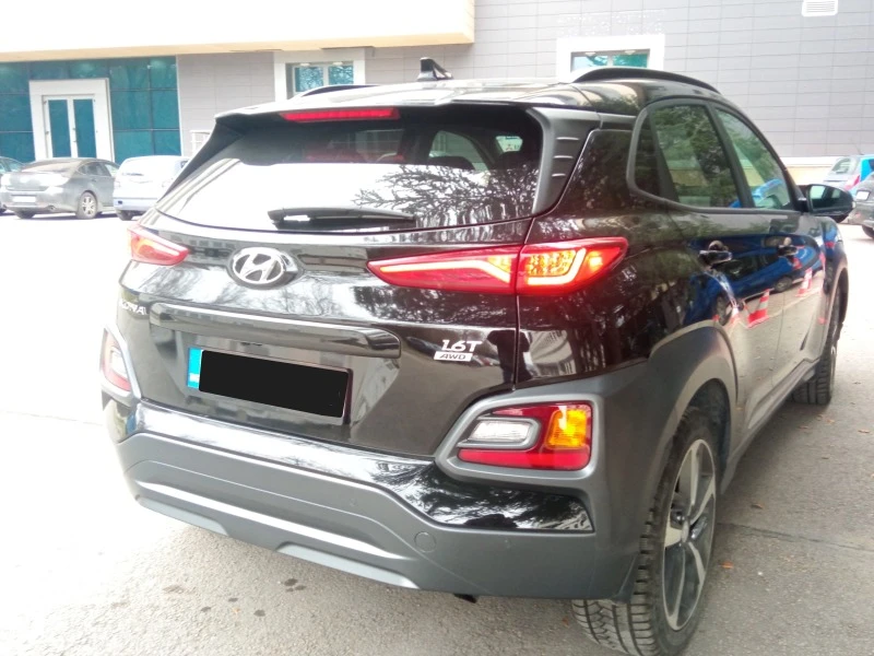 Hyundai Kona 1.6T AWD, снимка 5 - Автомобили и джипове - 47565975