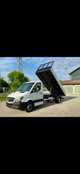 Mercedes-Benz Sprinter 513 Самосвал 4.50м кош* Климатик, снимка 2