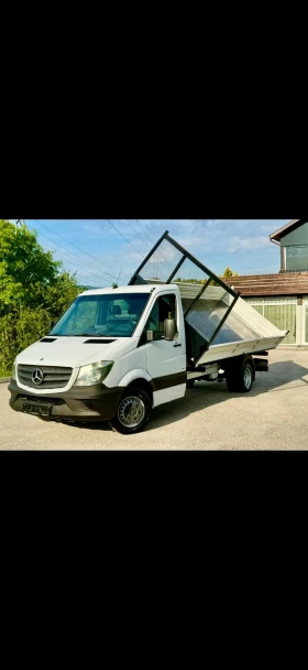 Mercedes-Benz Sprinter 513 Самосвал 4.50м кош* Климатик, снимка 1