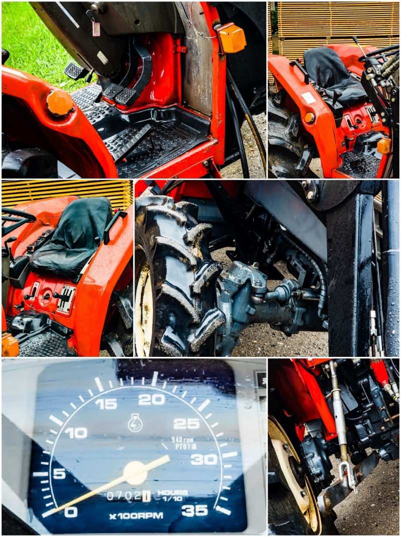 Трактор Yanmar 700 МОТО ЧАСА , снимка 8 - Селскостопанска техника - 45251011