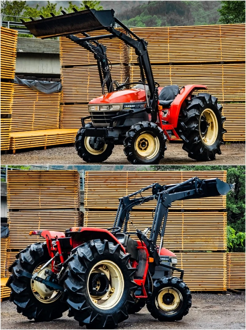 Трактор Yanmar 700 МОТО ЧАСА , снимка 1 - Селскостопанска техника - 45251011