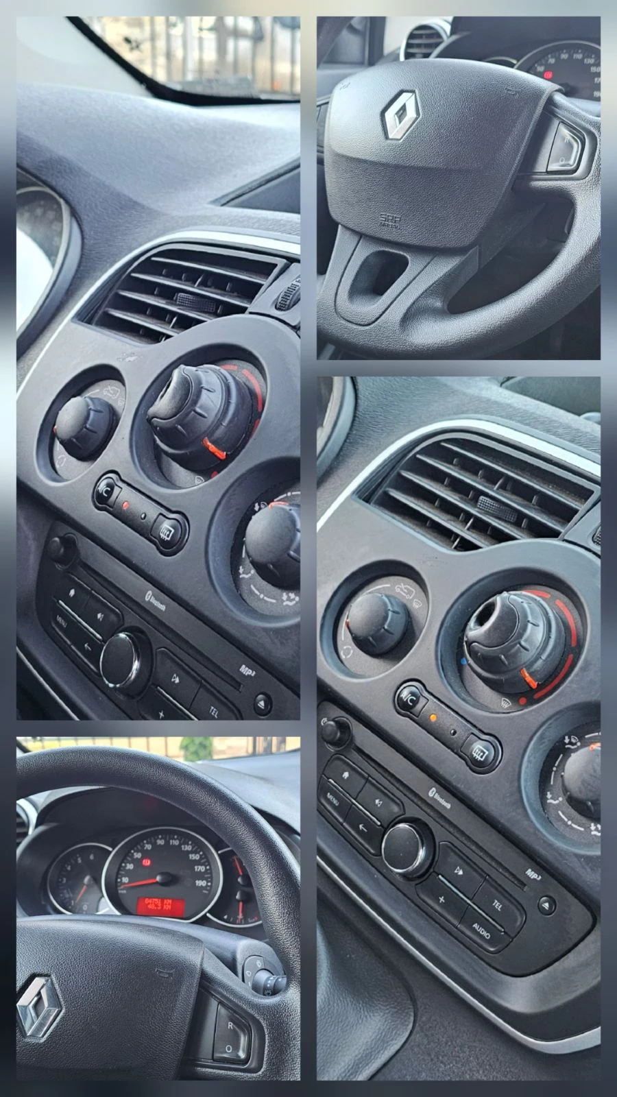 Renault Kangoo 1.2i -16V115pc !!! Реални 64570 км  - изображение 9