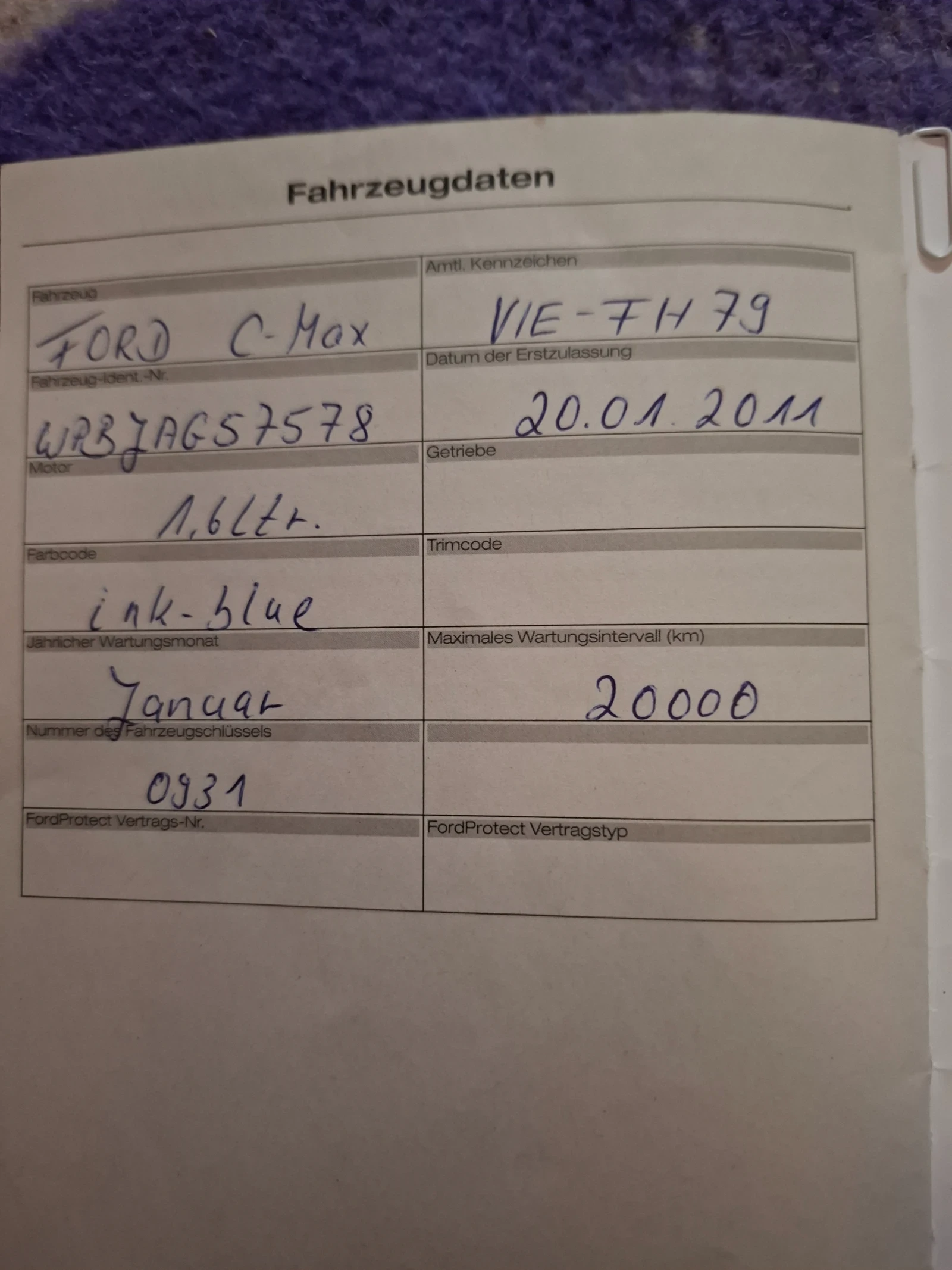 Ford C-max 1.6, снимка 17 - Автомобили и джипове - 53770399