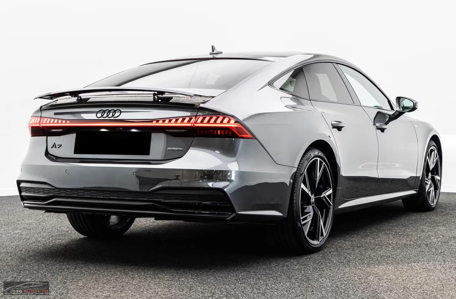 Audi A7 40TDI/204HP/2XS-LINE/BLACK/PANO/360/KLESS/583z, снимка 8 - Автомобили и джипове - 55233948