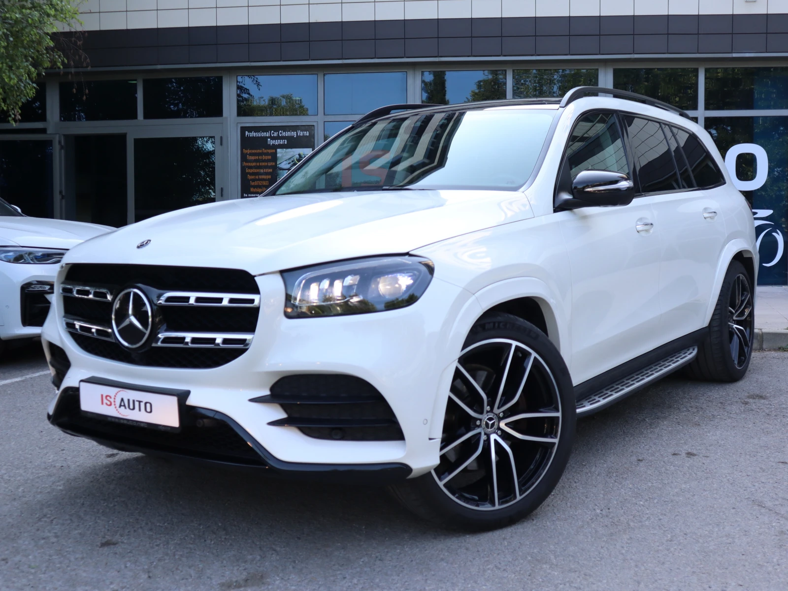 Mercedes-Benz GLS580 AMG/Burmester/HuD/Панорама/Обдухване, снимка 1