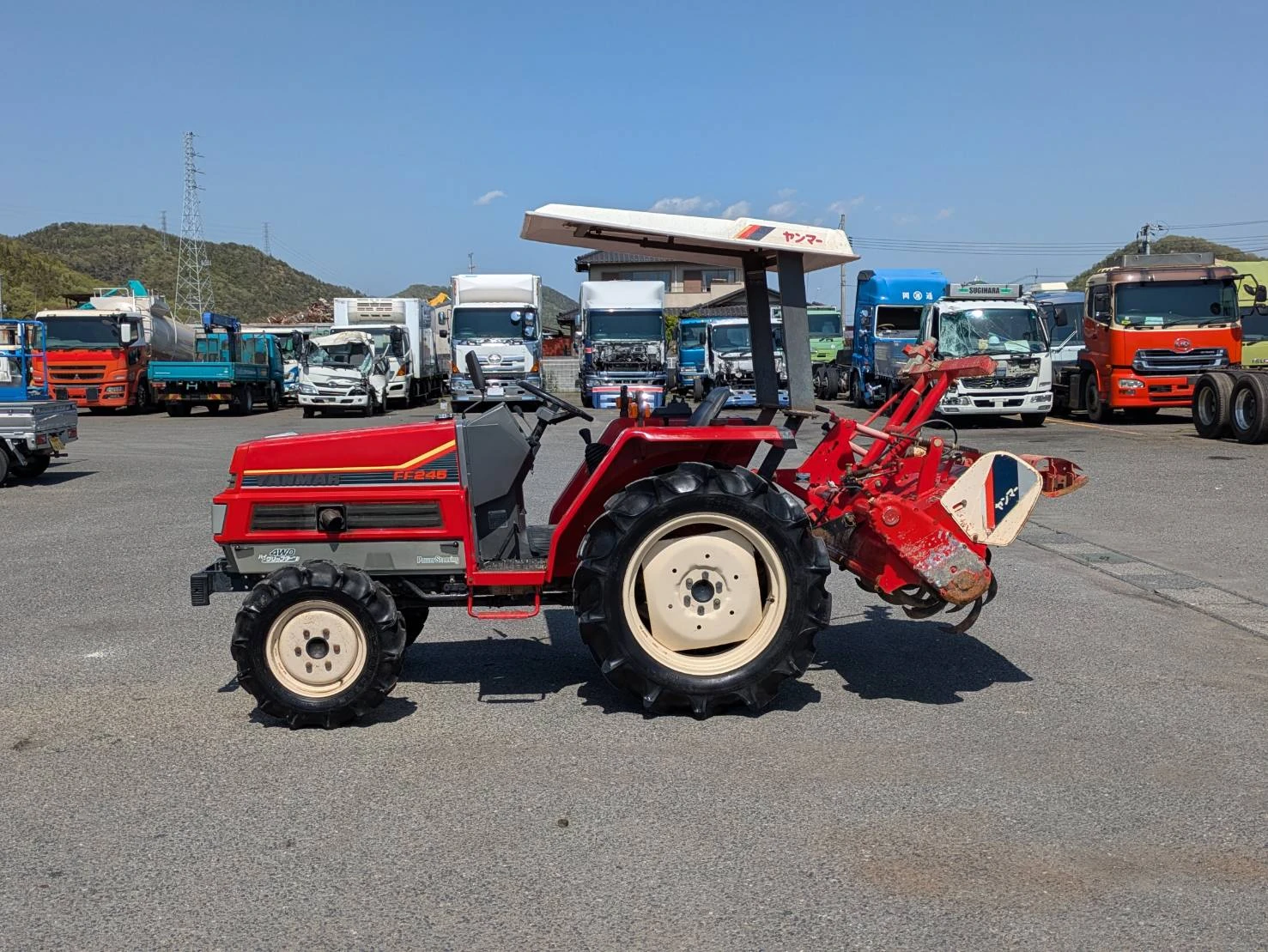 Трактор Yanmar FF245, снимка 2 - Селскостопанска техника - 56070766