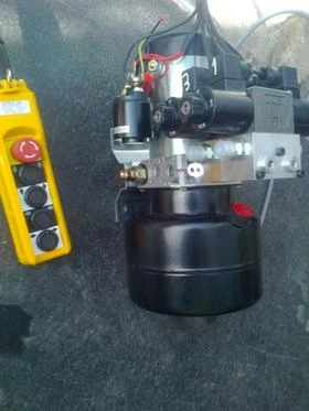 НОВИ хидравлични компактни станции 12 и 24волта за снегорини,самосвали и др., снимка 2