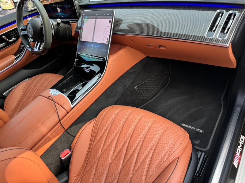 Mercedes-Benz S 63 AMG E PERFORMANCE V8 Plug-in Hybrid 4MATIC+ , снимка 8 - Автомобили и джипове - 51498396