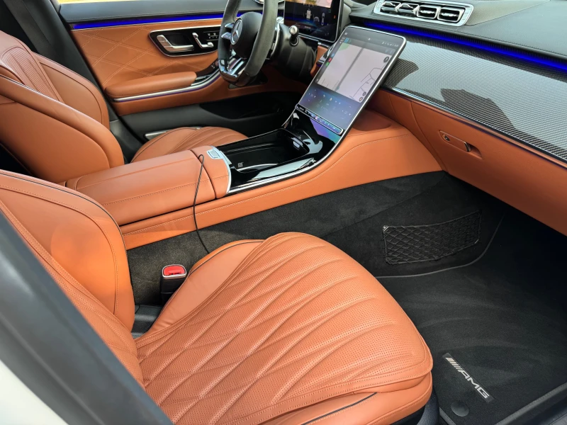 Mercedes-Benz S 63 AMG E PERFORMANCE V8 Plug-in Hybrid 4MATIC+ , снимка 9 - Автомобили и джипове - 51498396