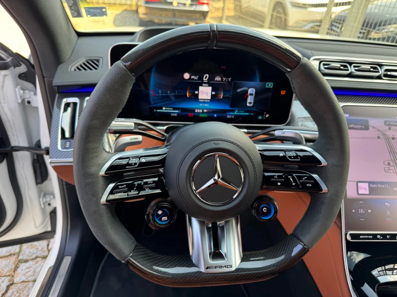Mercedes-Benz S 63 AMG E PERFORMANCE V8 Plug-in Hybrid 4MATIC+ , снимка 10 - Автомобили и джипове - 51498396