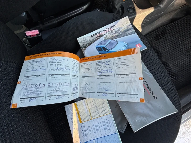 Citroen Berlingo 1.6HDI-90-KLIMA, снимка 14 - Автомобили и джипове - 53169715