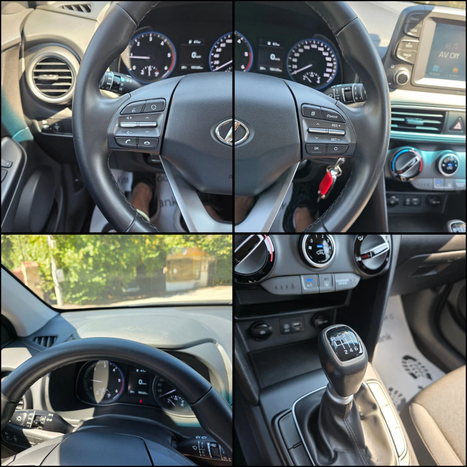 Hyundai Kona 1.6CRDI/DISTRONIC/LINE-ASSIST/ПЪЛНА СЕРВ.ИСТОРИЯ/, снимка 8 - Автомобили и джипове - 55691742