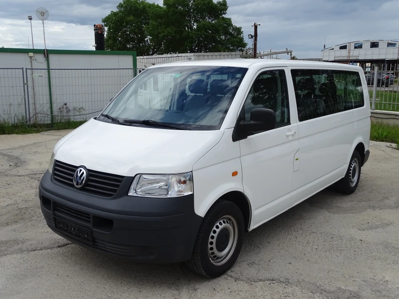 VW T5 9 МЕСТА С  КЛИМАТИК, снимка 3 - Бусове и автобуси - 50351305