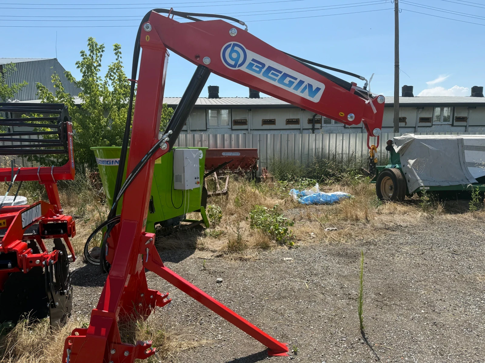 Друг вид Внос Бегин Кран за Биг-Бег, снимка 4 - Селскостопанска техника - 55491547