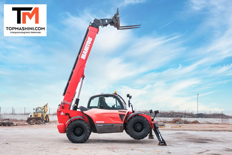 Телескопични товарачи Manitou MT 1440 100P, снимка 1 - Индустриална техника - 49356316