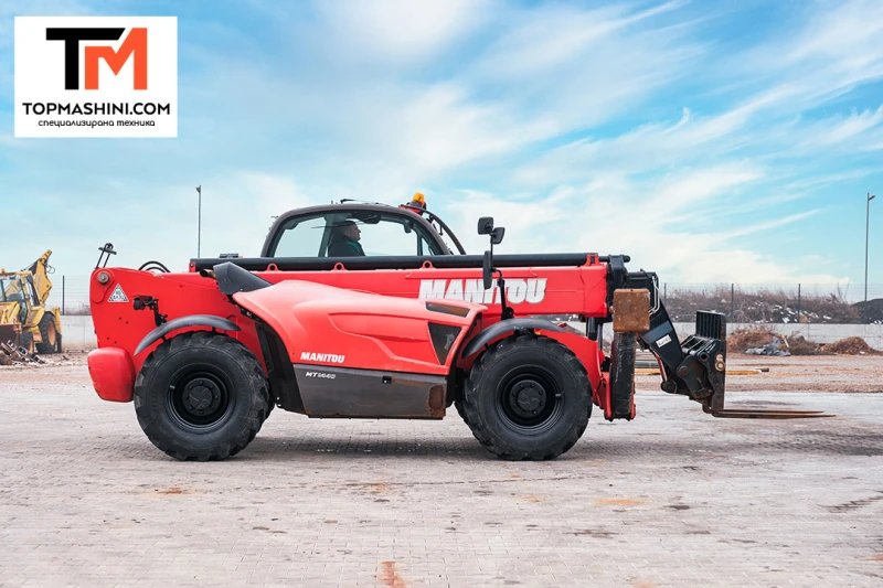 Телескопични товарачи Manitou MT 1440 100P, снимка 4 - Индустриална техника - 49356316