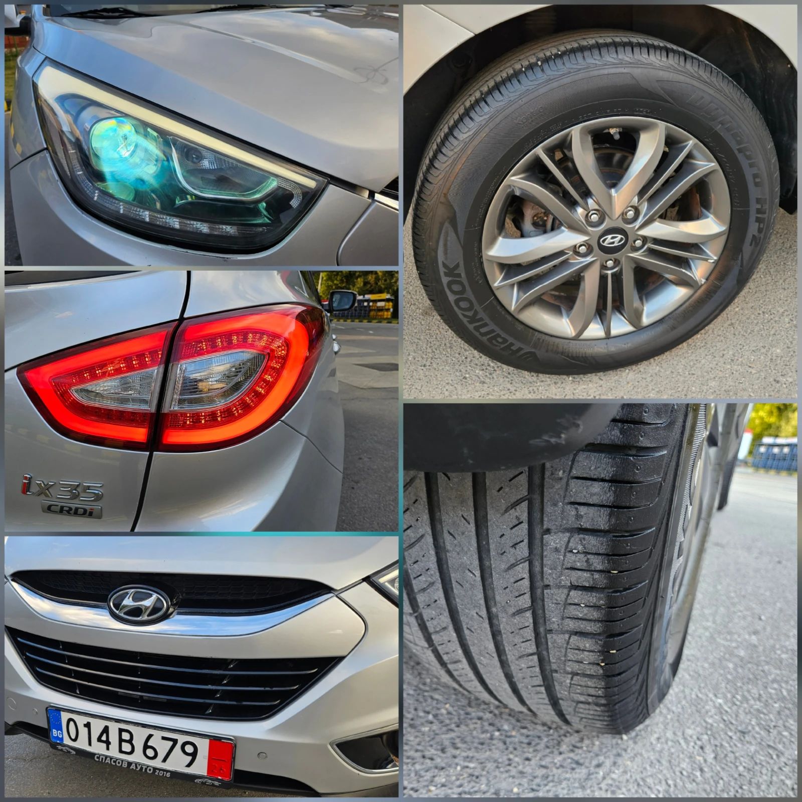 Hyundai IX35 2.0 Crdi AVTOMAT/4X4/KOJA/NAVIG/FACELIFT | Mobile.bg   16
