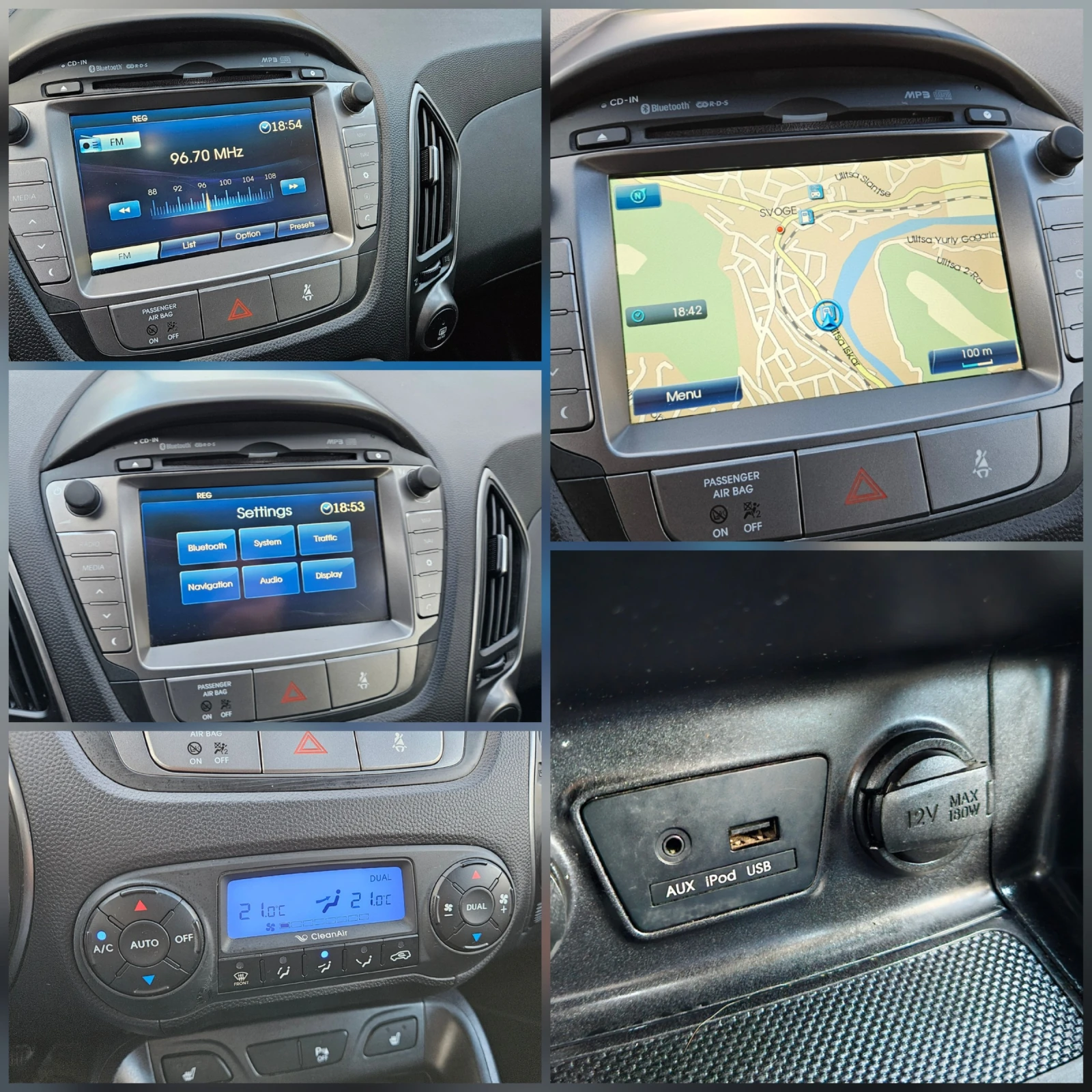 Hyundai IX35 2.0 Crdi AVTOMAT/4X4/KOJA/NAVIG/FACELIFT | Mobile.bg   13