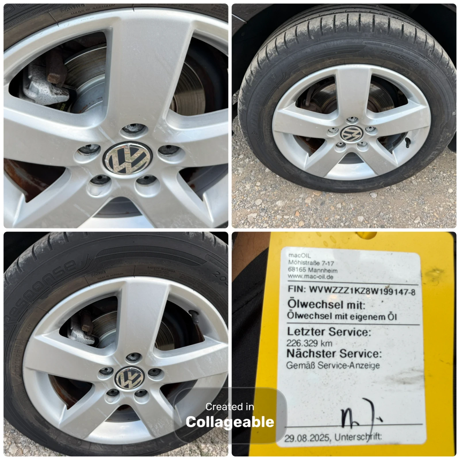 VW Golf  Golf 5 Edition Сервизна история Vw, снимка 16 - Автомобили и джипове - 54468103