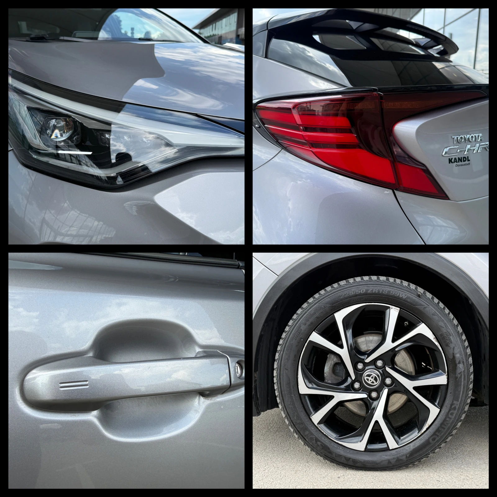 Toyota C-HR 6 МЕСЕЦА ГАРАНЦИЯ/1.8 Hybrid 122к.с. Facelift LED, снимка 9 - Автомобили и джипове - 54884345