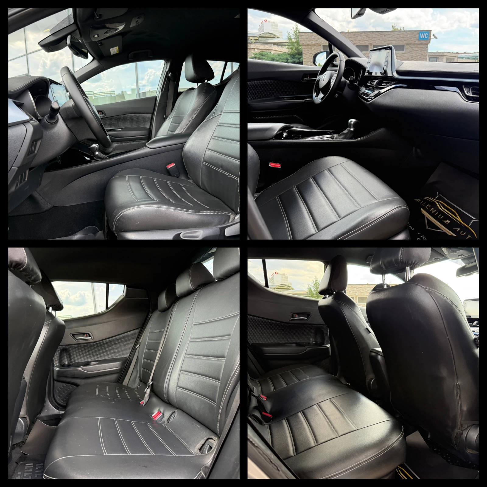 Toyota C-HR 6 МЕСЕЦА ГАРАНЦИЯ/1.8 Hybrid 122к.с. Facelift LED, снимка 10 - Автомобили и джипове - 54884345