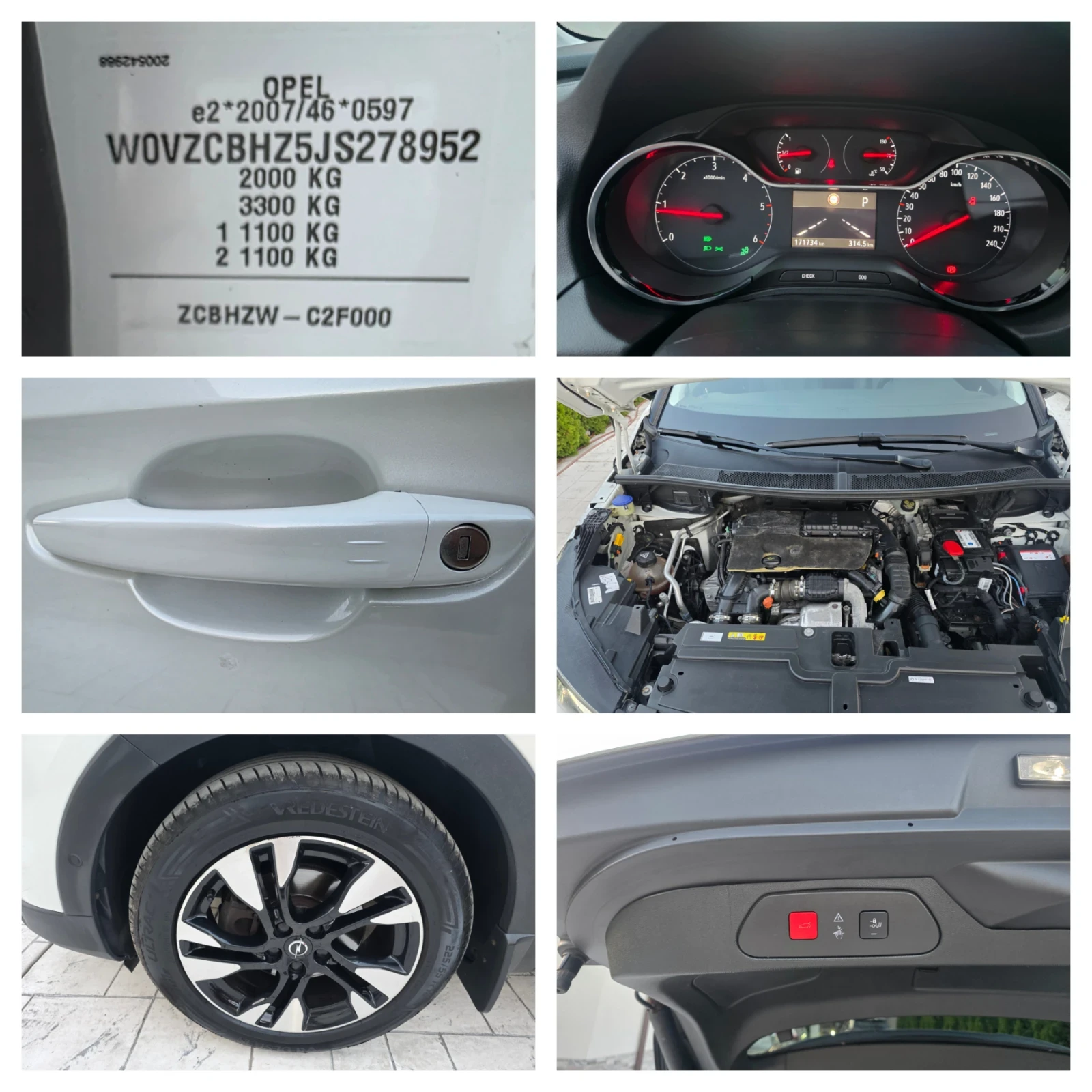 Opel Grandland X 1.6 HDI FULL KATO HOBA, снимка 17 - Автомобили и джипове - 55425237