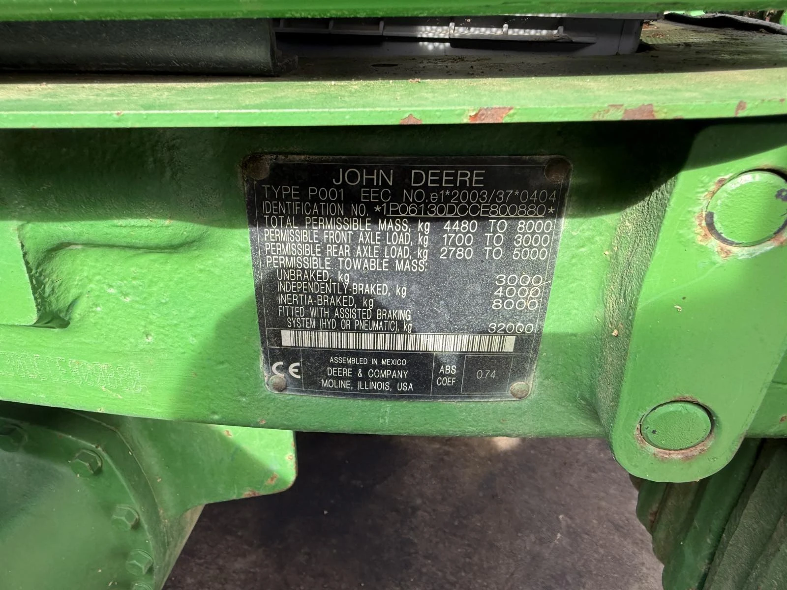 Трактор John Deere 6130D, снимка 8 - Селскостопанска техника - 56527583