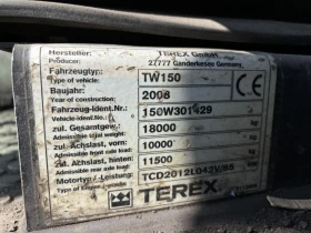 Багер Terex TW150, снимка 11