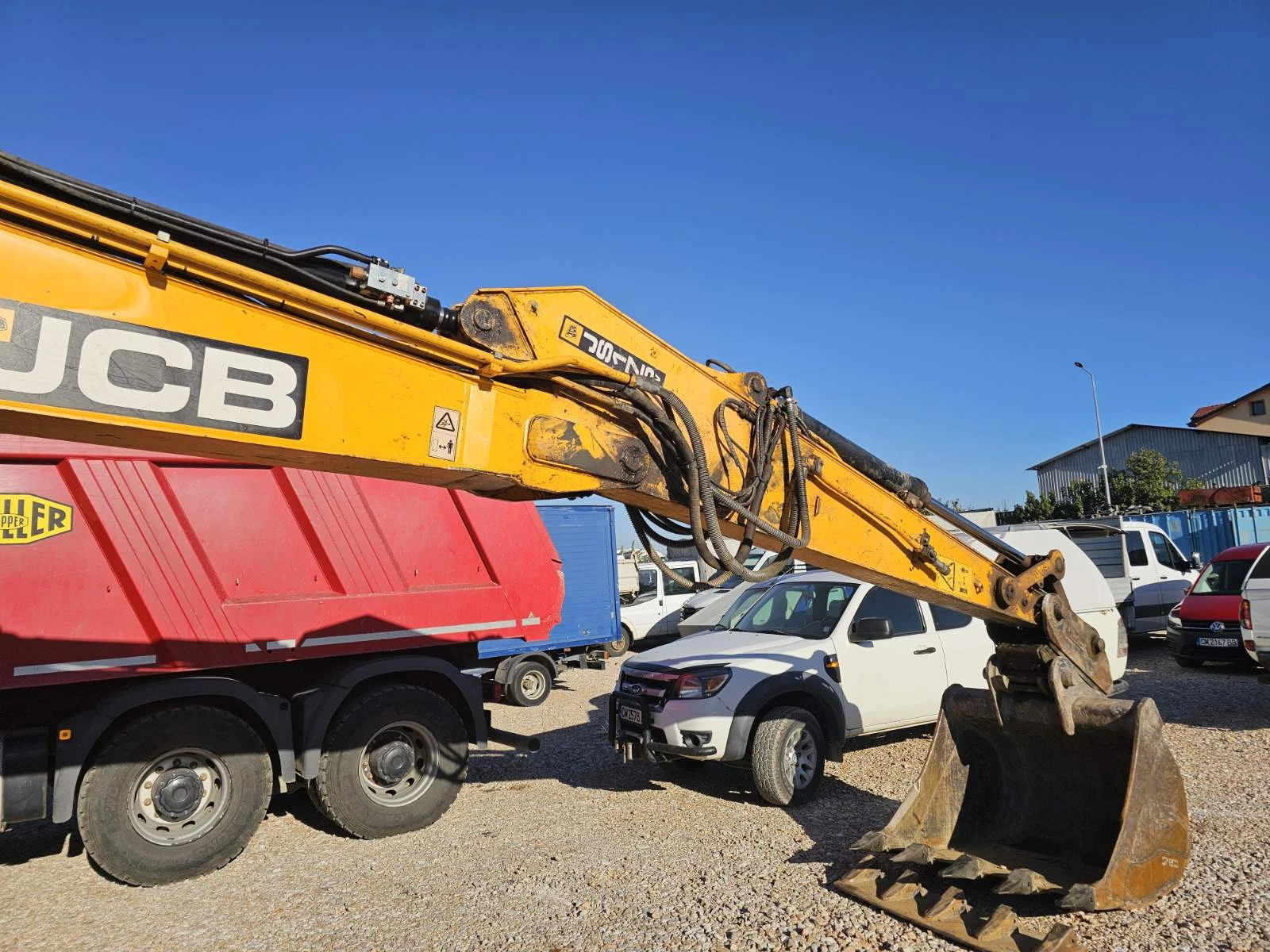 Багер JCB JS 175W, снимка 5 - Индустриална техника - 56369561