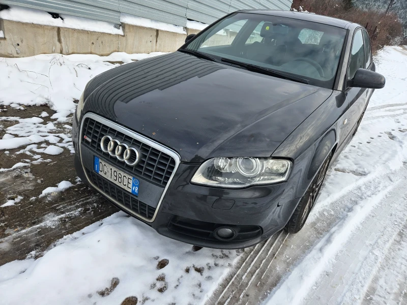 Audi A4 2.0dizel 140ks 2007god avtomat S-line!!!, снимка 4 - Автомобили и джипове - 48720343