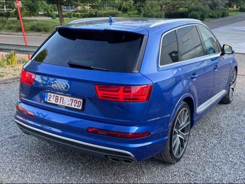 Audi SQ7 4.0TDI* NIGHT VISION* SEPANG BLUE* 435hp* MEMORY* , снимка 4 - Автомобили и джипове - 52637367
