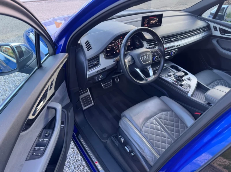 Audi SQ7 4.0TDI* NIGHT VISION* SEPANG BLUE* 435hp* MEMORY* , снимка 6 - Автомобили и джипове - 52637367