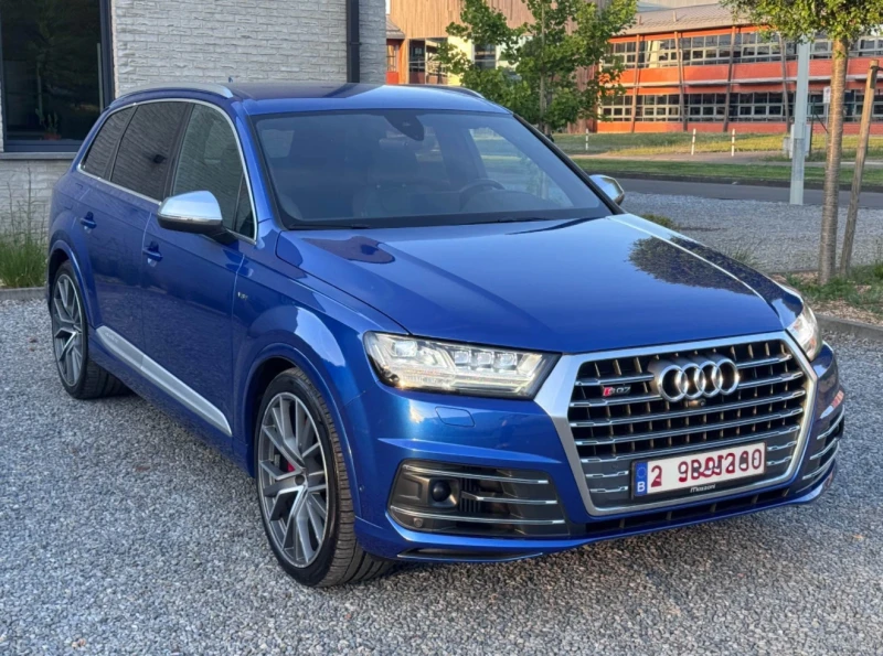 Audi SQ7 4.0TDI* NIGHT VISION* SEPANG BLUE* 435hp* MEMORY* , снимка 3 - Автомобили и джипове - 52637367