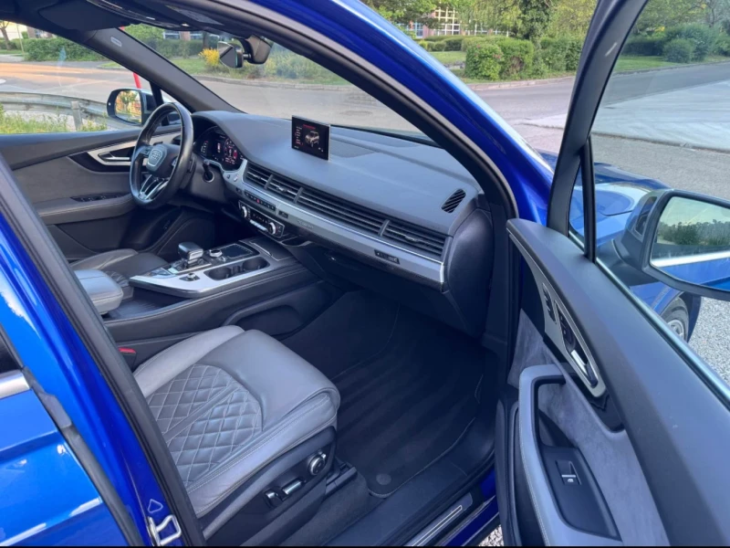 Audi SQ7 4.0TDI* NIGHT VISION* SEPANG BLUE* 435hp* MEMORY* , снимка 7 - Автомобили и джипове - 52637367