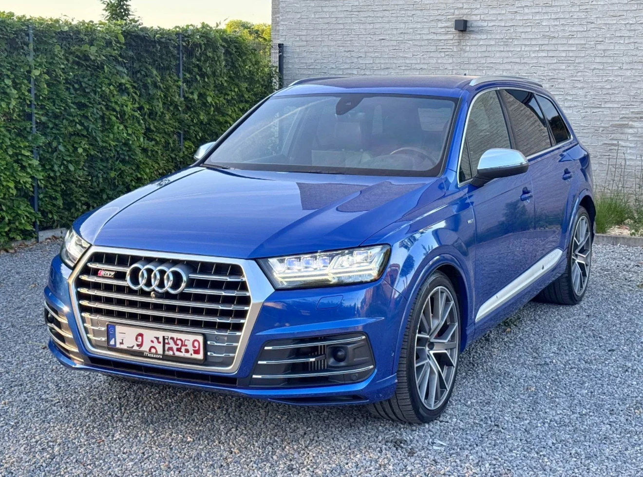 Audi SQ7 4.0TDI* NIGHT VISION* SEPANG BLUE* 435hp* MEMORY* , снимка 1